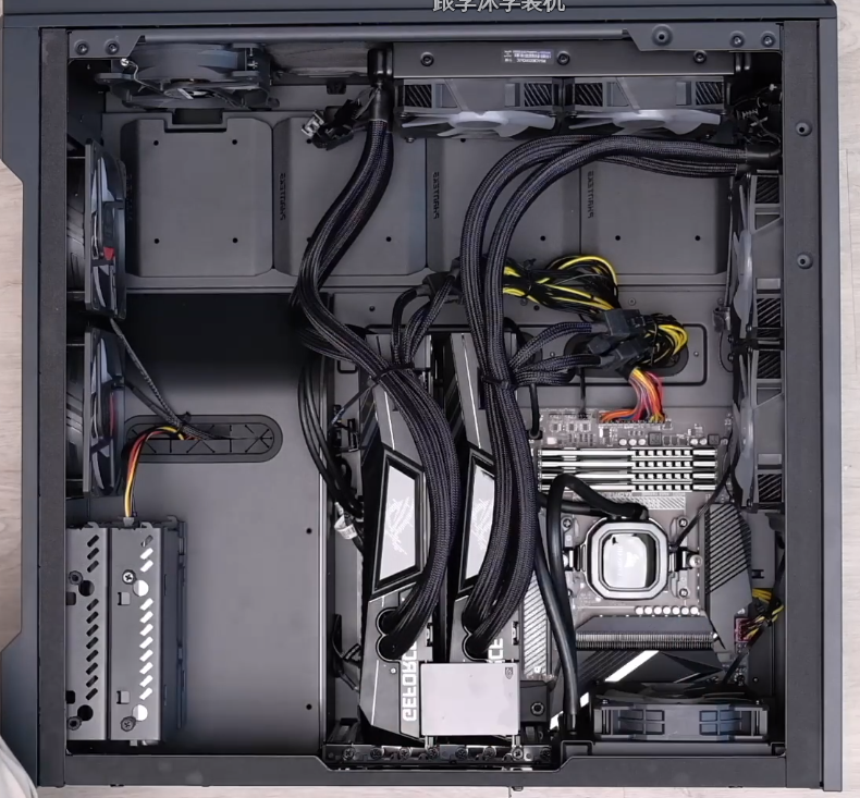 NVLink connecting 2 RTX3090TI GPUs.